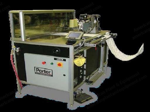 Porter, LRS-1030, 2008, Programmable Ruffler Machine, Automatic Marking and Cutting