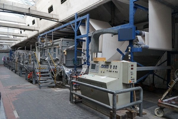 Babcock, Continuous Thermo-Dryer-Pad-Steam Dyeing & Washing Range, 3 Chambers, 6 Washing Compartments
