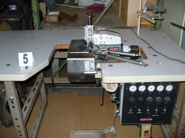 Porter, Model 401-300, Box Spring Sewing Machine, with Table