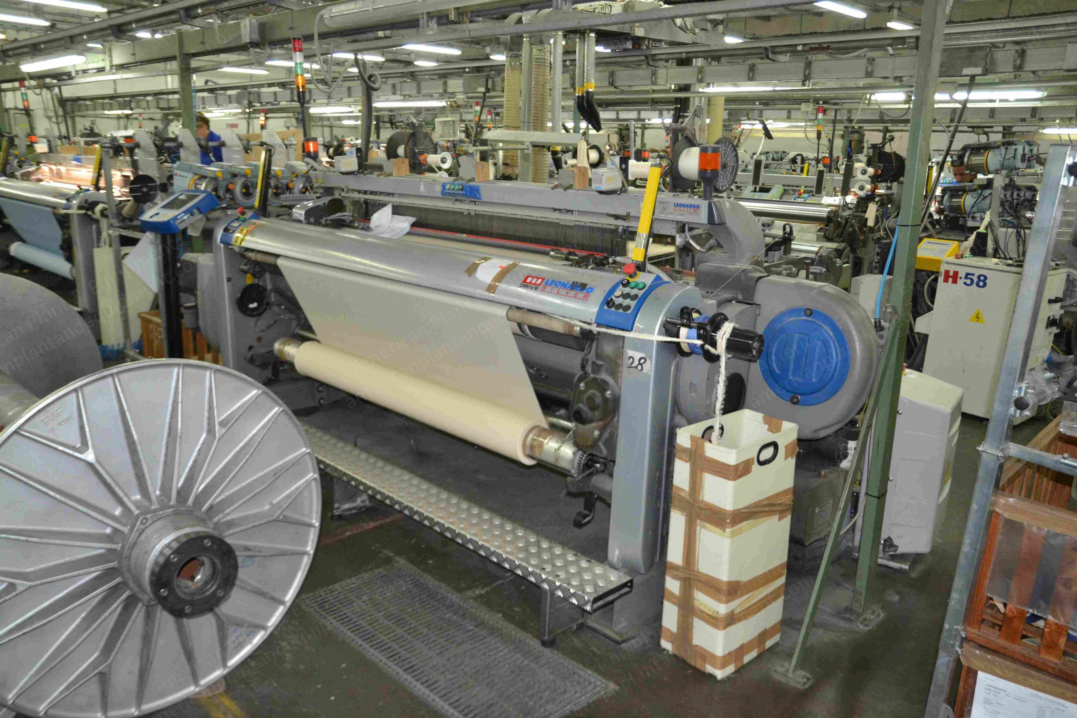 Vamatex, Leonardo Silver Hi Drive, 2005, Rapier Looms, 2100mm, 8 Colors, Staubli 2861/2 Dobby