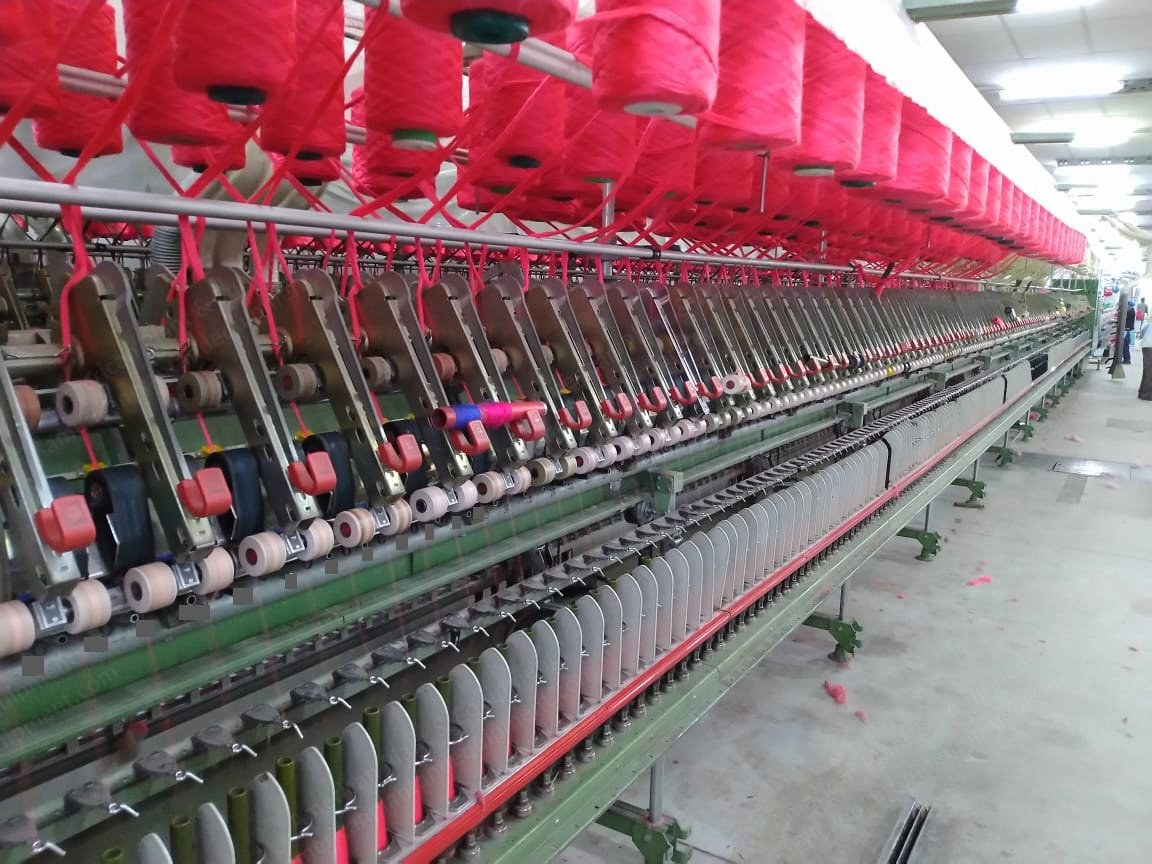 Suessen, Fiomax 2000, 1996/1997, 75mm Pitch, 672 Spindles, 50mm Ring Size
