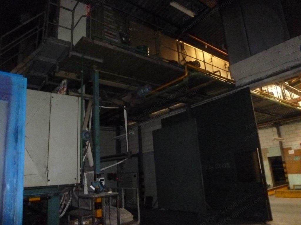 Johannes Zimmer, FBU, Blanket Printing Range, 3400mm Working Width, 33m Table, with Arioli Steamer