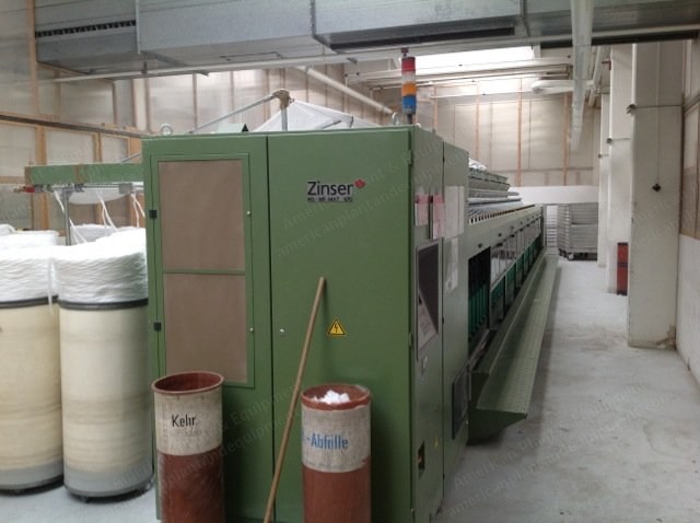 Zinser, 670, 2000/2002, Roving Frames, 3 Over 3, 95 Positions