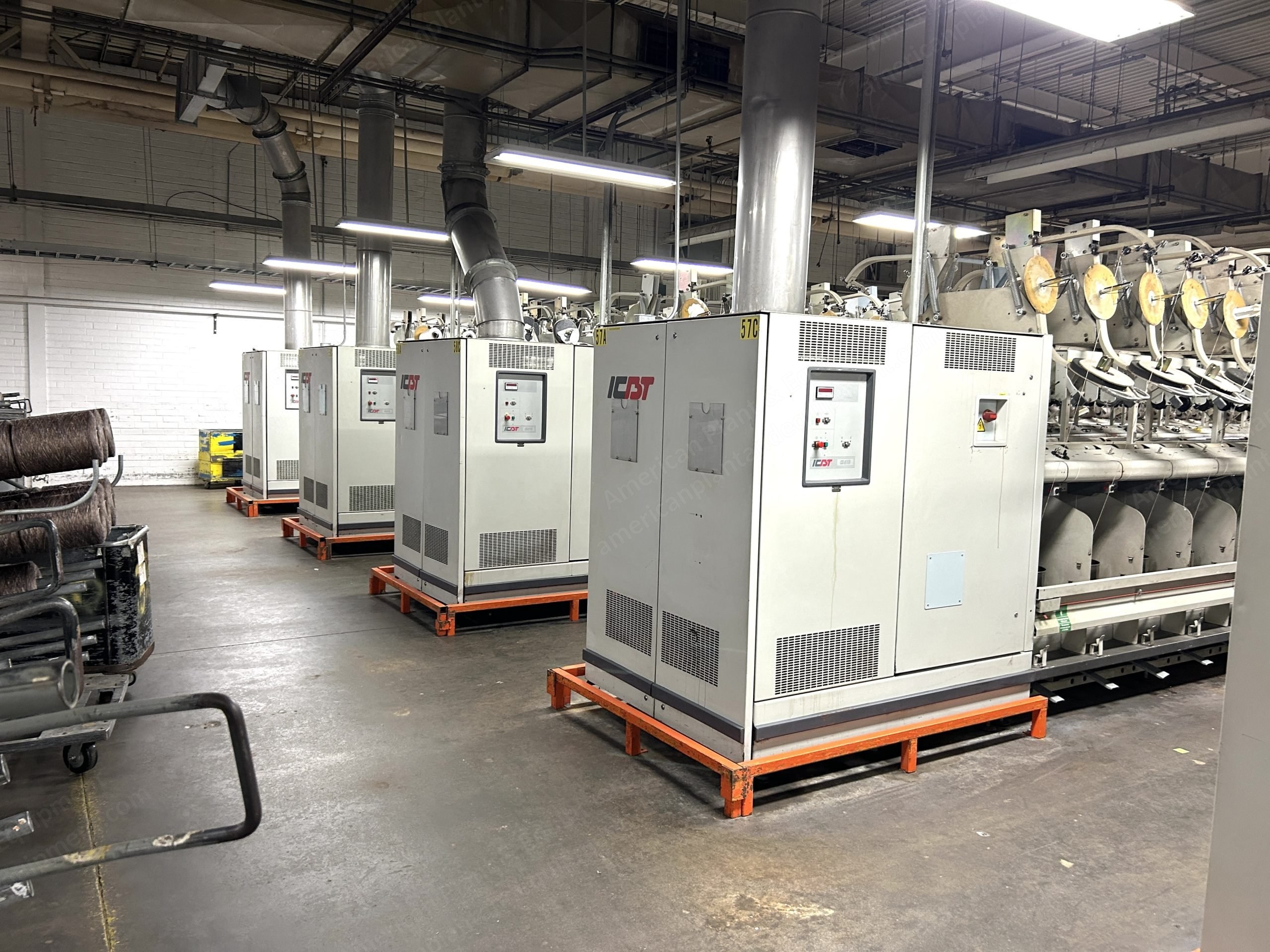ICBT, CD510, 2002, Carpet Cablers, 144 Spindles, 500 Gauge