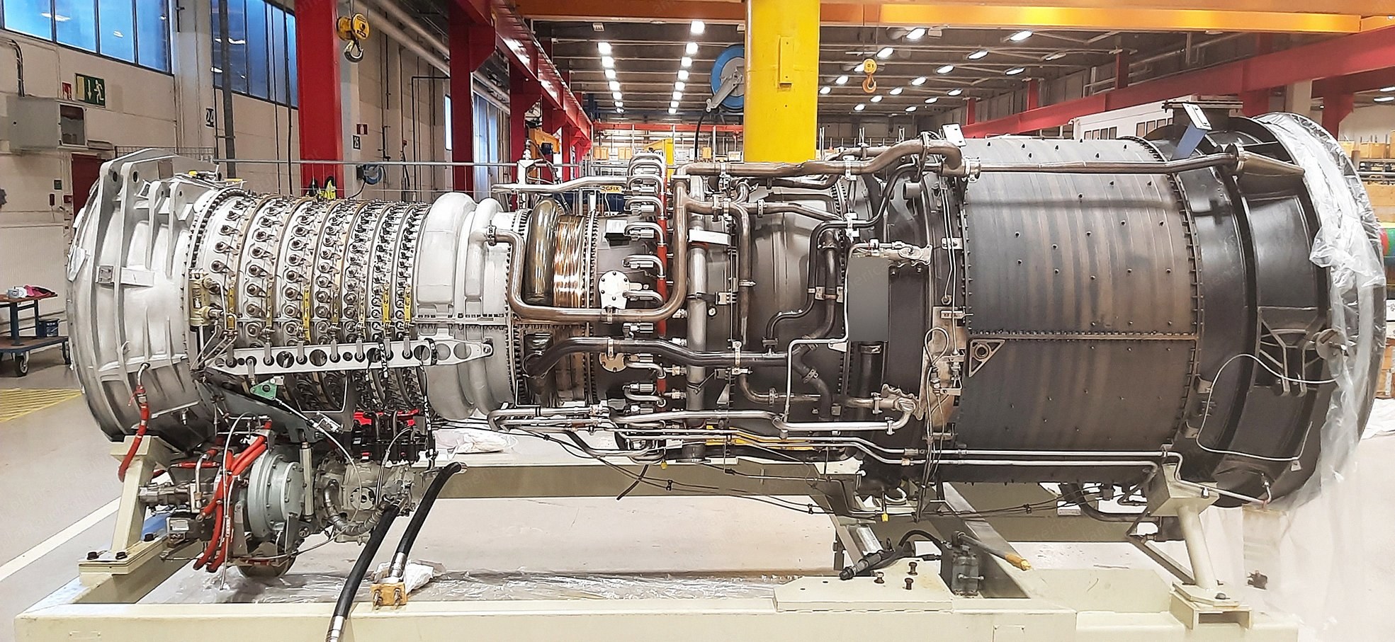 GE, LM 2500 PE SAC, 22.5 MW, Gas Turbine Generator, with GE Six Stage PT
