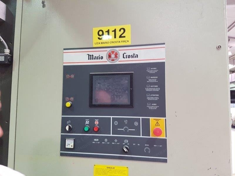 Mario Crosta, SPT/6, 2006, Brushing / Sueding Machine, Working Width 1800mm, 6 Ceramic Brushes