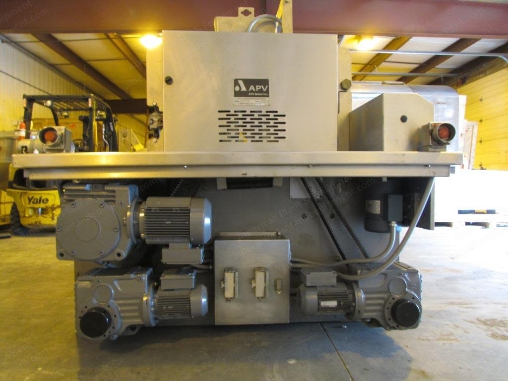 Aasted, DK FC 700, 1999, Chocolate Moulding Line, Stainless Steel, with Spooner Vicars 1200mm Rotary Moulder and APV Baker 1000mm Depositor