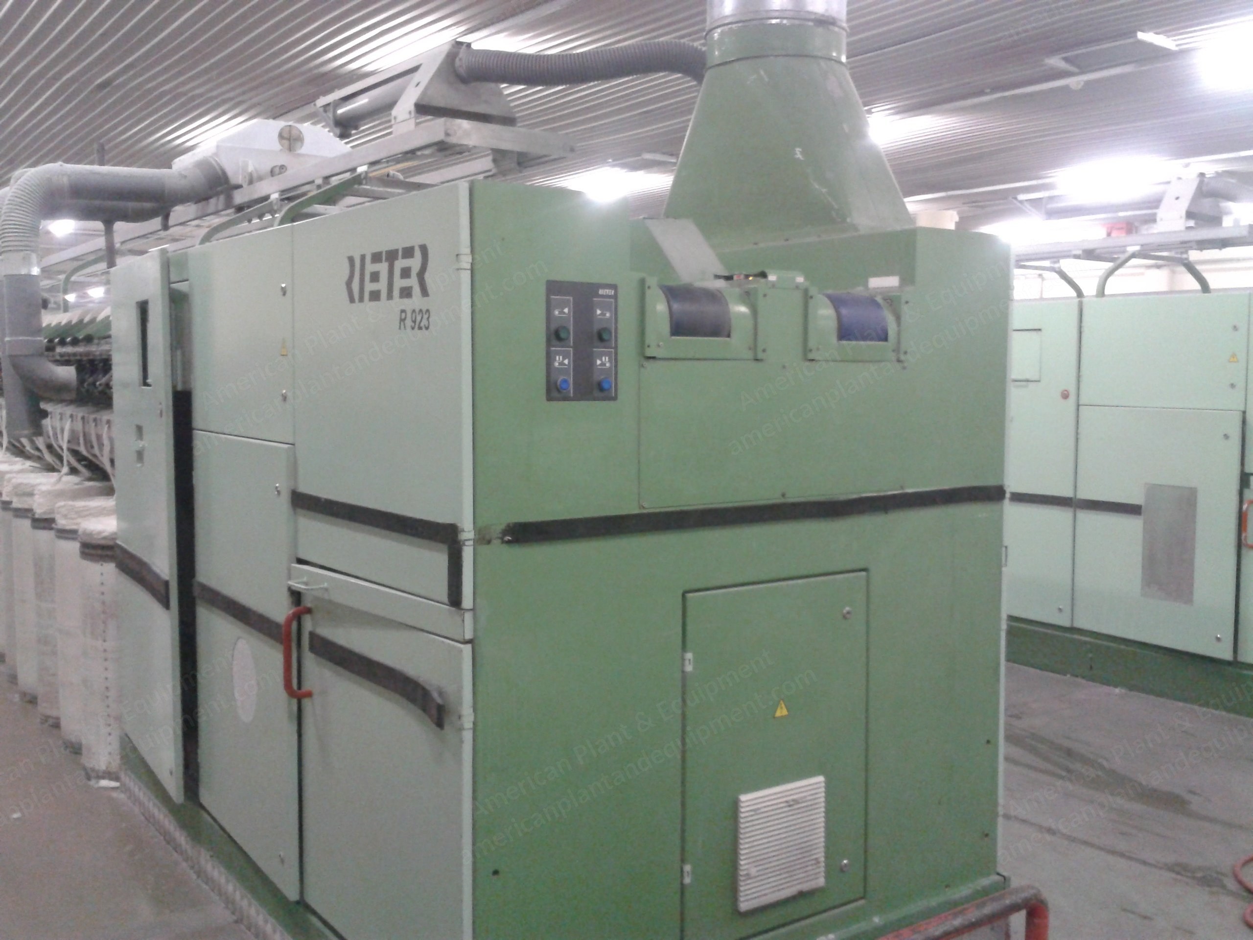 Rieter, BT 923, 2007, 360 Rotors, Waxers, No Robot