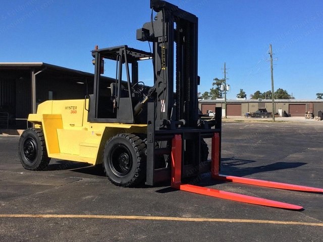 Hyster, H360XL, 1996, 36000 lbs Capacity, Diesel, 2-Stage Mast, 96 inch Forks