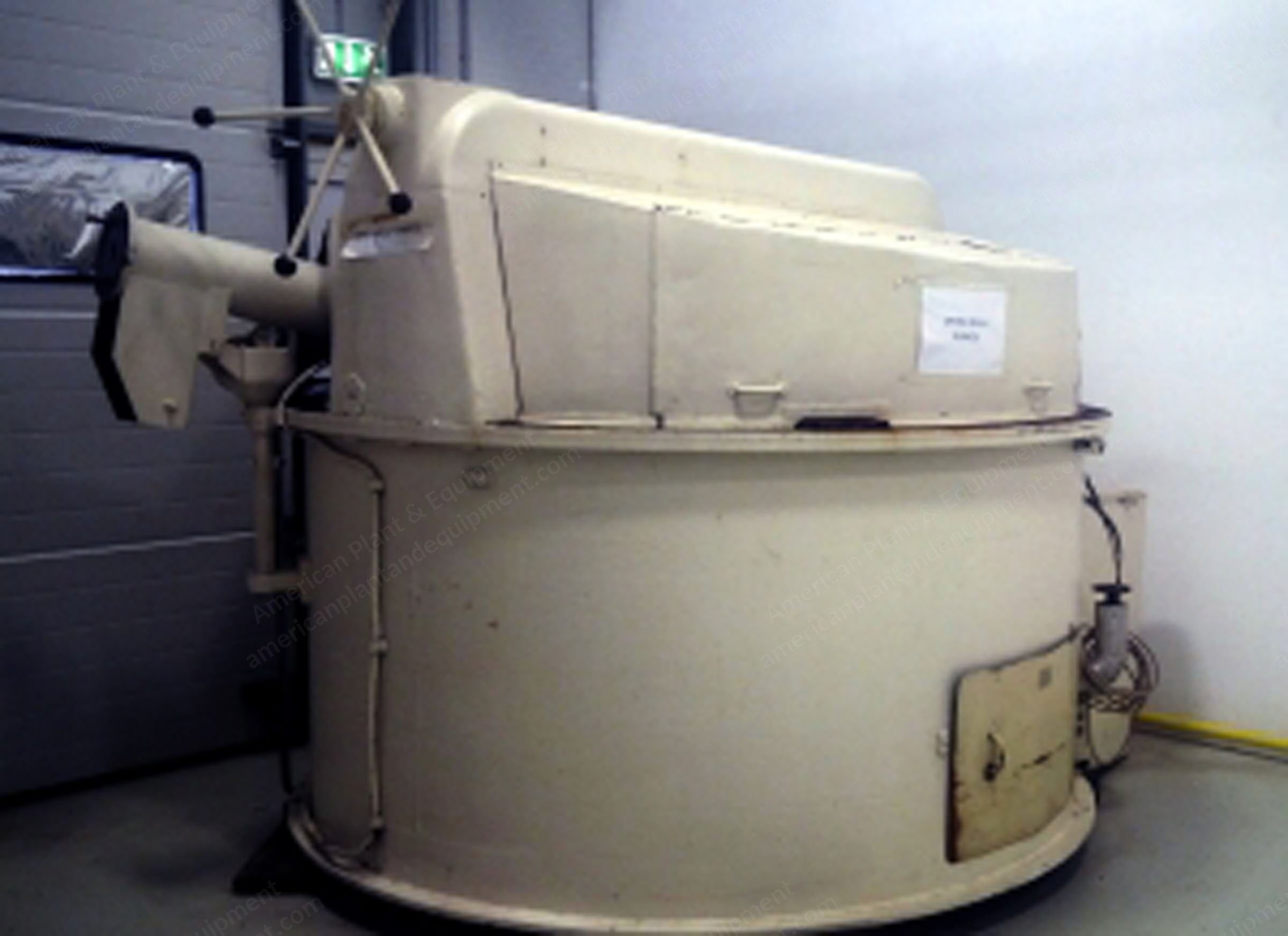 Veb Maschinen, Stone Melangeur, 2150mm Working Diameter, 800mm Stone Diameter, 8000kg