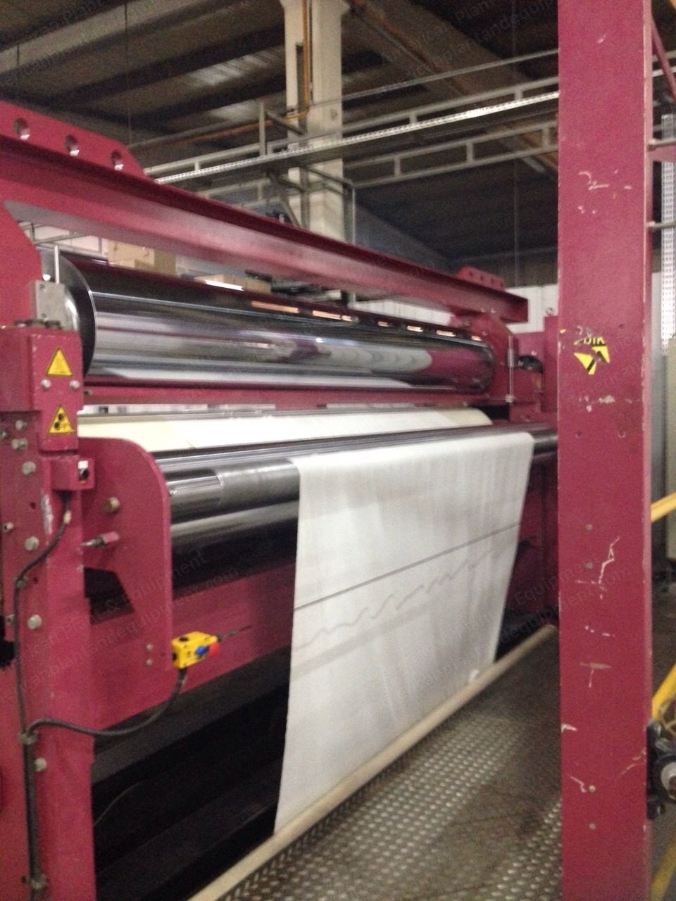 Kusters, Calender Machine, 2005, 3200mm Working Width, 2 Bowls