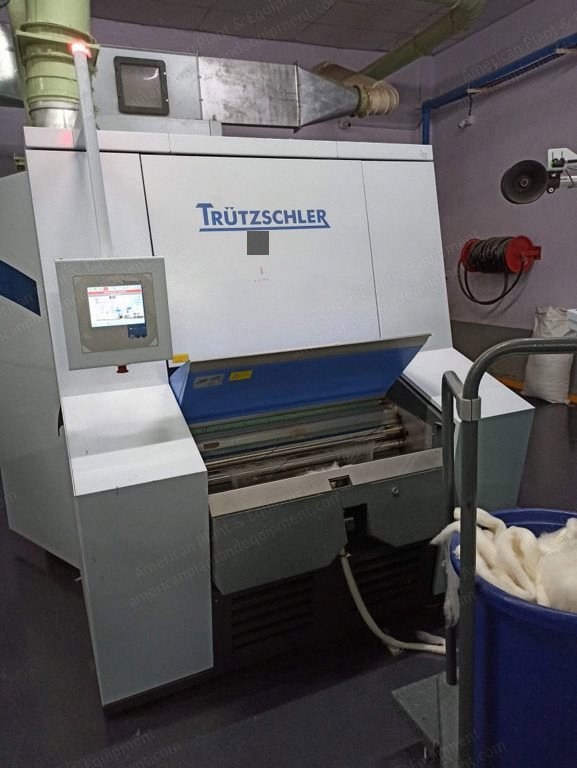 Trutzschler, TC10, 2019, 40" Can Diameter, 48" Can Height, 3 Licker-in