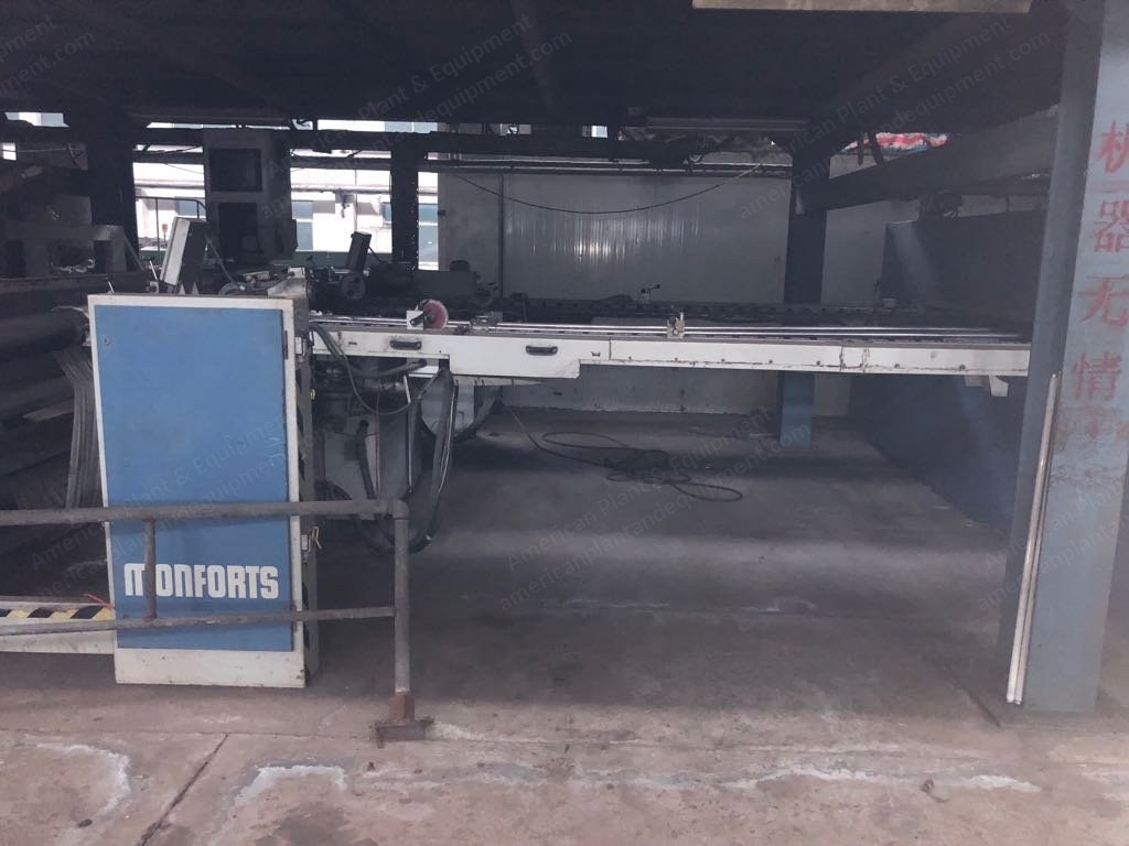Monforts, Montex 5000, 2003, 3200mm Roller Width, 10 Chambers, Pin and Clip Chain