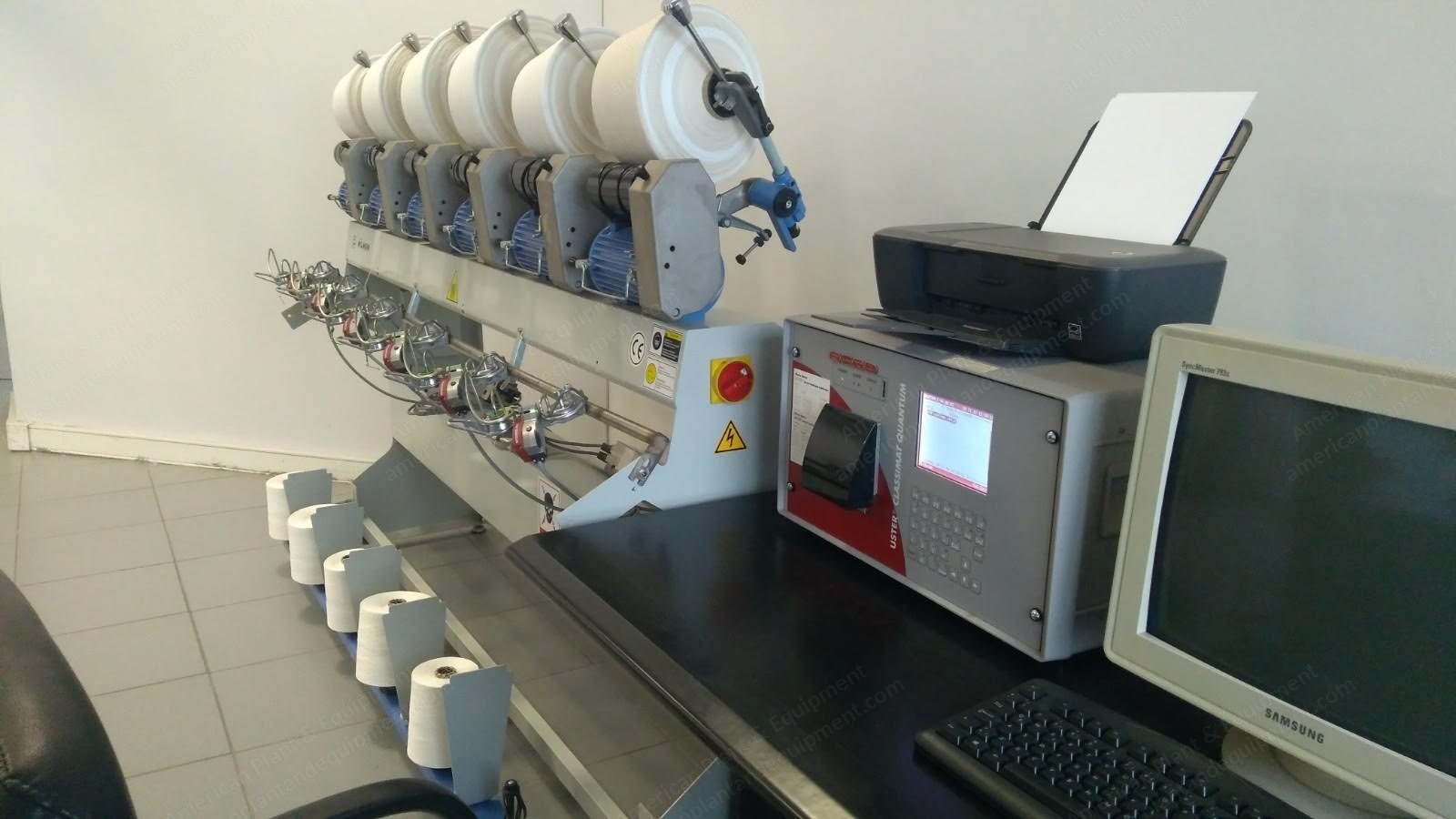Uster, Quantum CMT 4, 2004, 6 Drums, IMKC20F23 Head Type, Windows Software