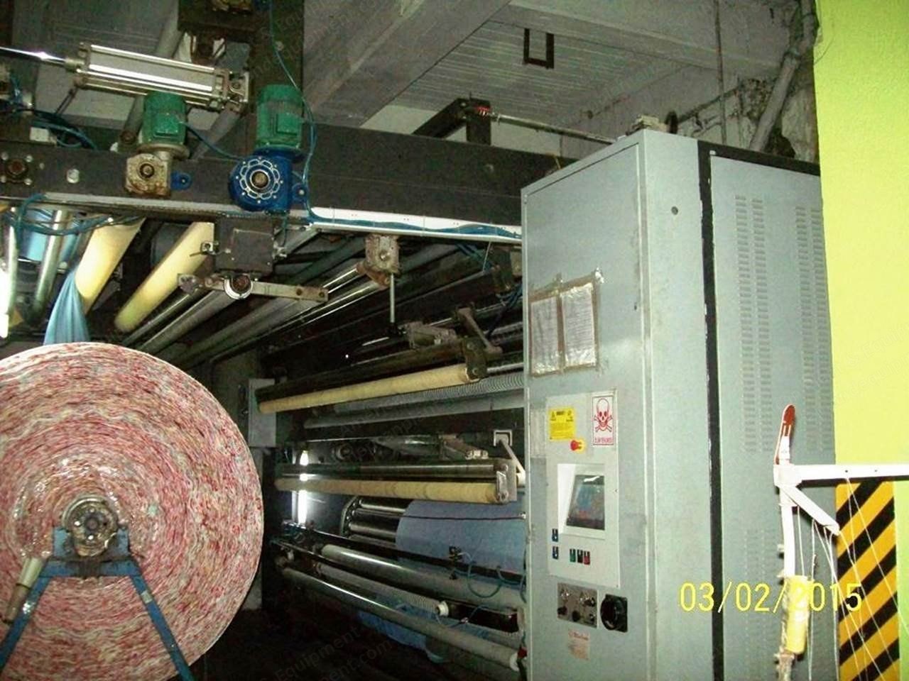 Mario Crosta, MC20/20, 1995, Raising Machine, 3400mm Working Width, Double Tambour