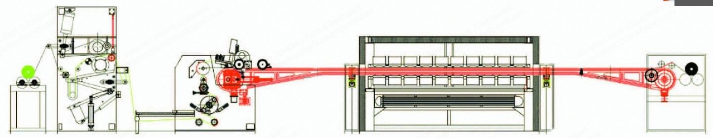 NovaStar, DG430, Stenter Machine, Width 1800mm, Speed 5 m/min, 50 kW
