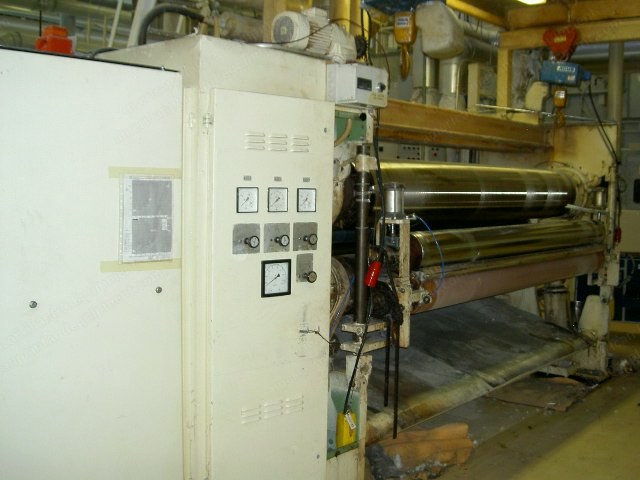 Kusters, 412.40, 1993, Nonwoven Calender, 2500mm Width, 2 Cylinders, 150 m/min