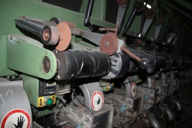 Fehrer, Dref 2/86 24E24, 1987, 24 Positions, 200x80mm Tube Take Up, 250 m/min Max Speed