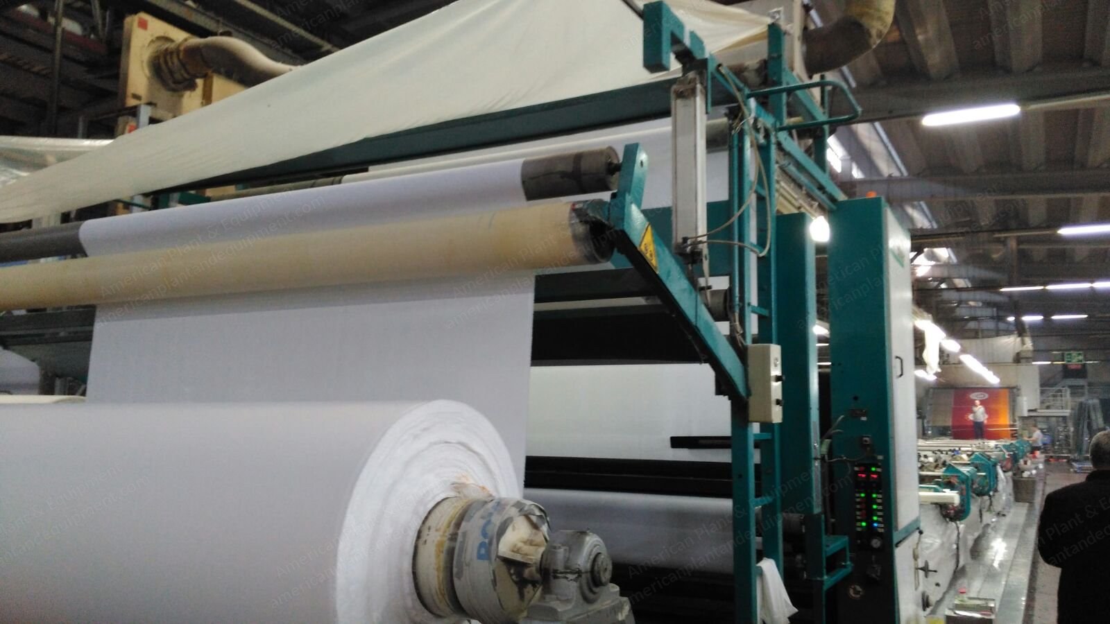 Buser, Flat Bed Printer, 2002, 3200mm, 12 Colors, 3 Chambers
