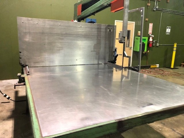 Femco, B-30, Vertical Foam Cutter, 108x56 Inch Table Size, 54 Inch Blade to Wall Distance
