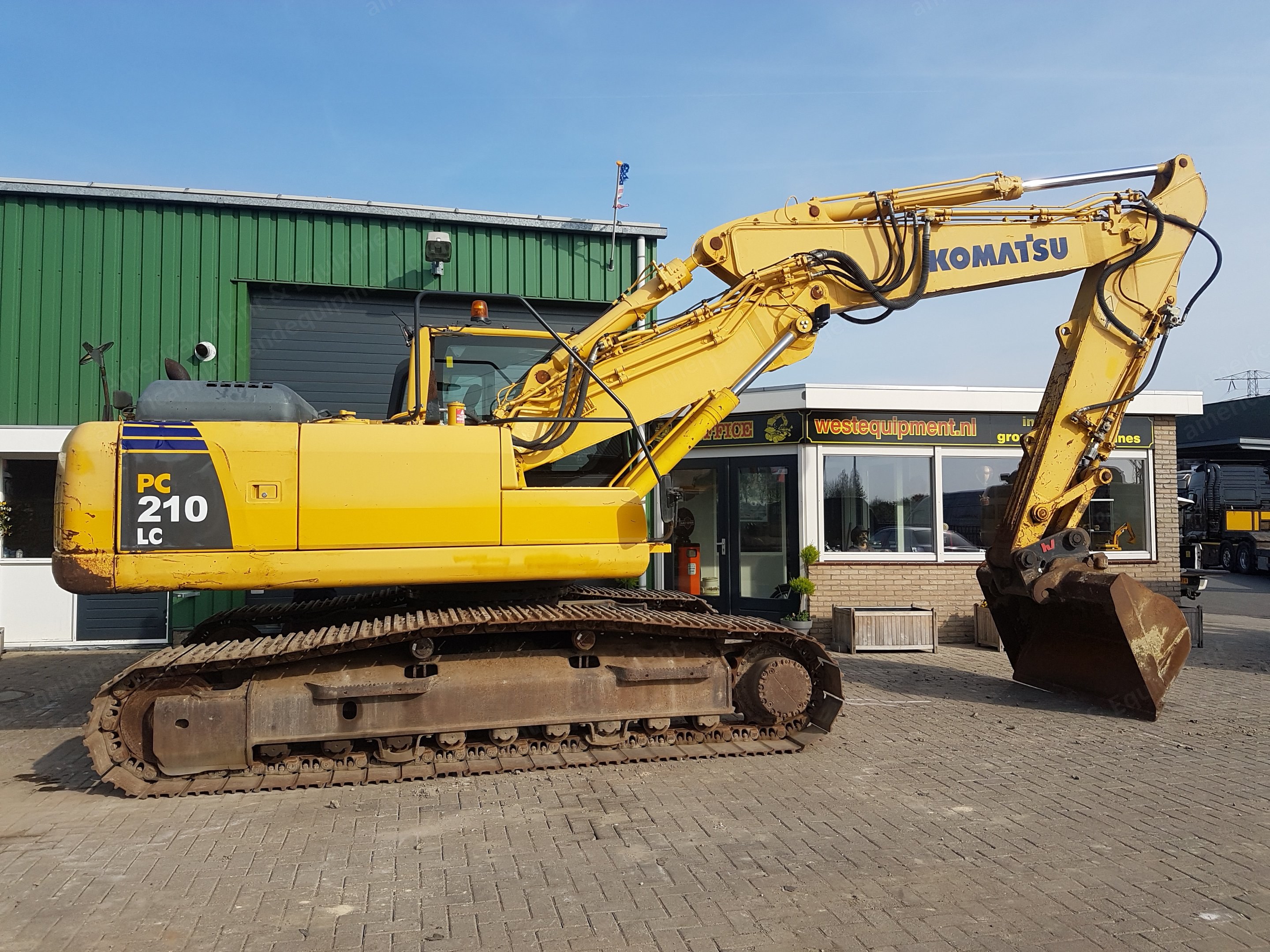 Komatsu, PC-210, 2006, Digger/Backhoe, Hammerlines, 12500 Hours