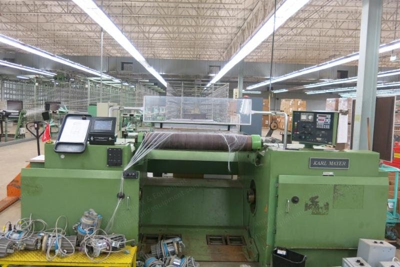 Karl Mayer, DS 42/40, 2000, Direct Warper, 42x40in Beam Capacity, Antistatic Bars, Yarn Inspection