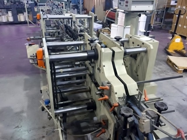 Vega, Orion 62, 2005, Straight Line Folder Gluer, Lower Left Glue Pot