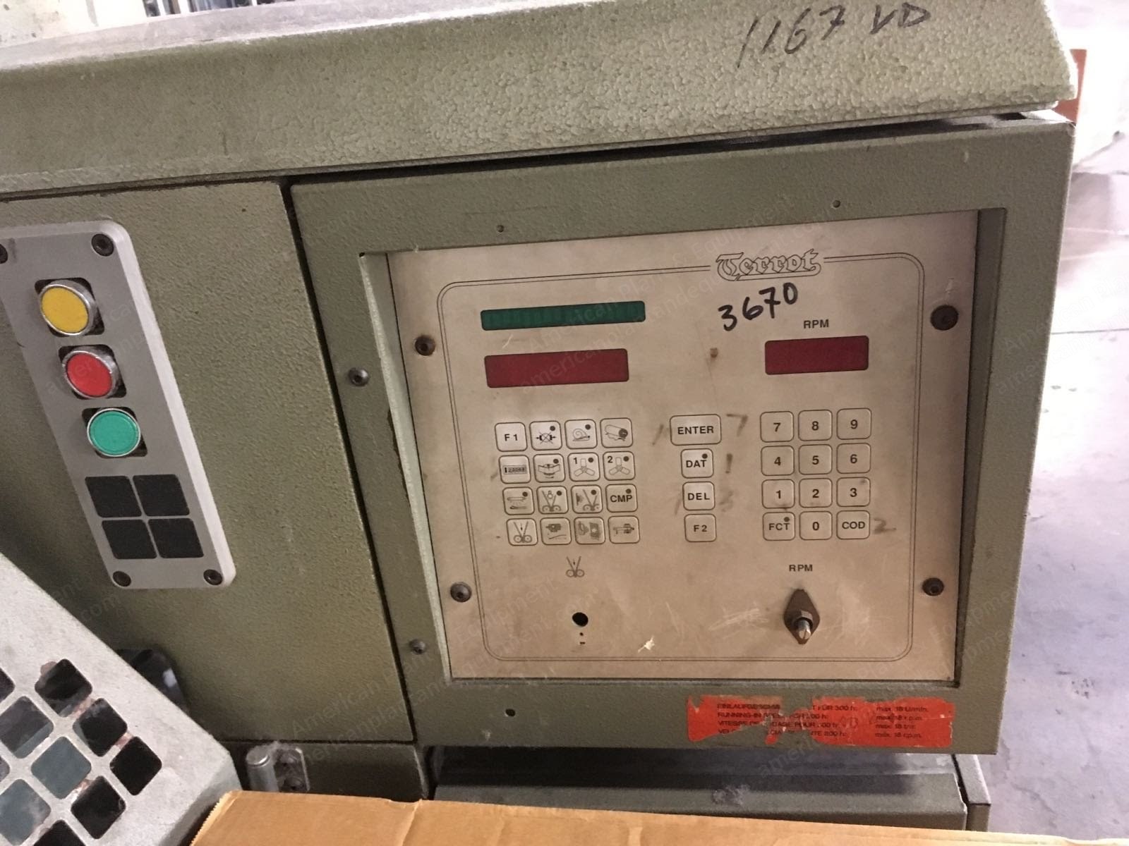 Terrot, I3p154, 1999, Double Jersey Rib Knitting Machine, 34 Inch, 18gg