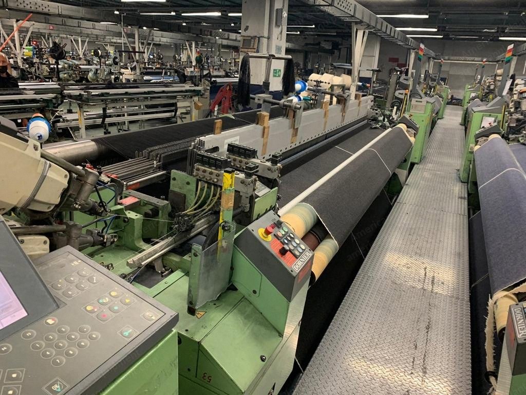 Dornier, AWS 4/E, 2004, Air-Jet Loom, 4000mm Working Width, 4 Colors, Staubli Cam Motion
