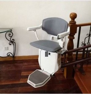 NovaStar, MH235, Curved Track Stair Lift, 350W, 120kg Capacity