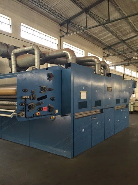 Santex, Santashrink, 2005, 2-Chamber, Single Pass, 2400mm Width, Oil Heated