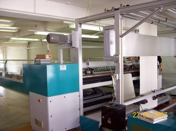 Hauser, QLA-HPC, 1989, Automatic Cutting and Pile Machine, 3000mm Working Width, 3 Longitudinal Cutting Units