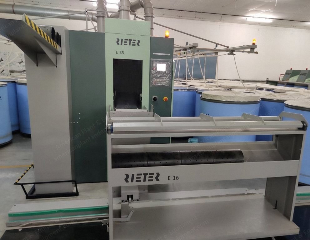 Rieter, E35 Lap Former and E80 Combers, 2015, Single Delivery, Can 24x48"