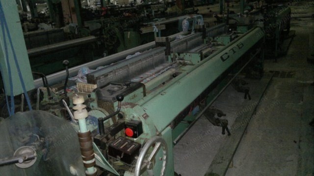 STB, STB-4-330, 1990, Projectile Weaving Machine, 3300mm, 10 Shafts, 6 Heald Frames