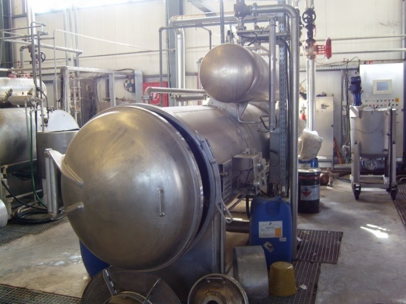 Noseda, 3400mm Working Width Beam Dyeing Machine, 1999
