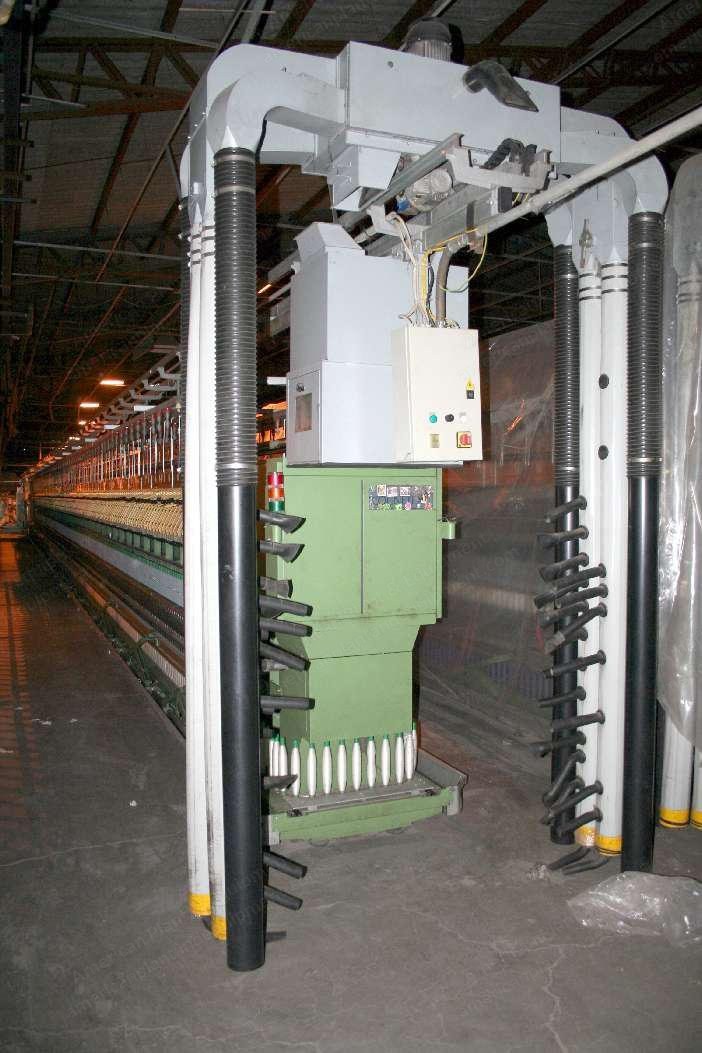 Cognetex, Idea-73R, 2001/2004, Long Staple Spinning Machines, 720 Spindles, Linked with Murata 21C Autoconers