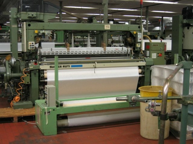 Sulzer, L5000, 1984/1986, 2200mm Working Width, 1-Color, 12 Heald Frames