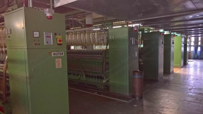 Rieter, G5/1 DS, 1988, 1008 Spindles, 75mm Gauge, Linked to Murata Link Coner