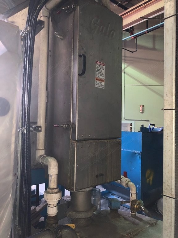 Gala, S Pack 7 M UP, 2000, Complete Pelletizing System, 140 GPM TWS Water Box, Spin Dryer