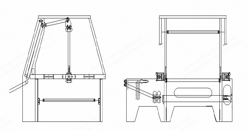 NovaStar, SH-IC90, Longitudinal Vertical Cross Lapper, Width 2300mm, New