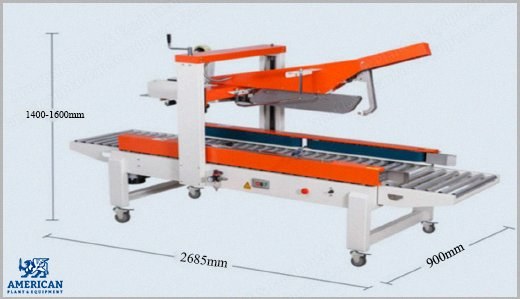 NovaStar, CC108, Box Forming and Sealing Line, 9 to 12 boxes/min, 220V