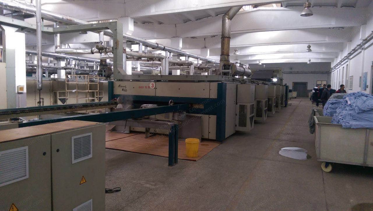 Krantz, K30, 2003, 2400mm Working Width, 6 Chambers, Oil Heated, Pin and Chain