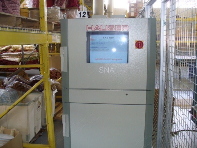 Hauser, SNA 3360, 2002, Double Head Panel Quilter, 113" Working Width