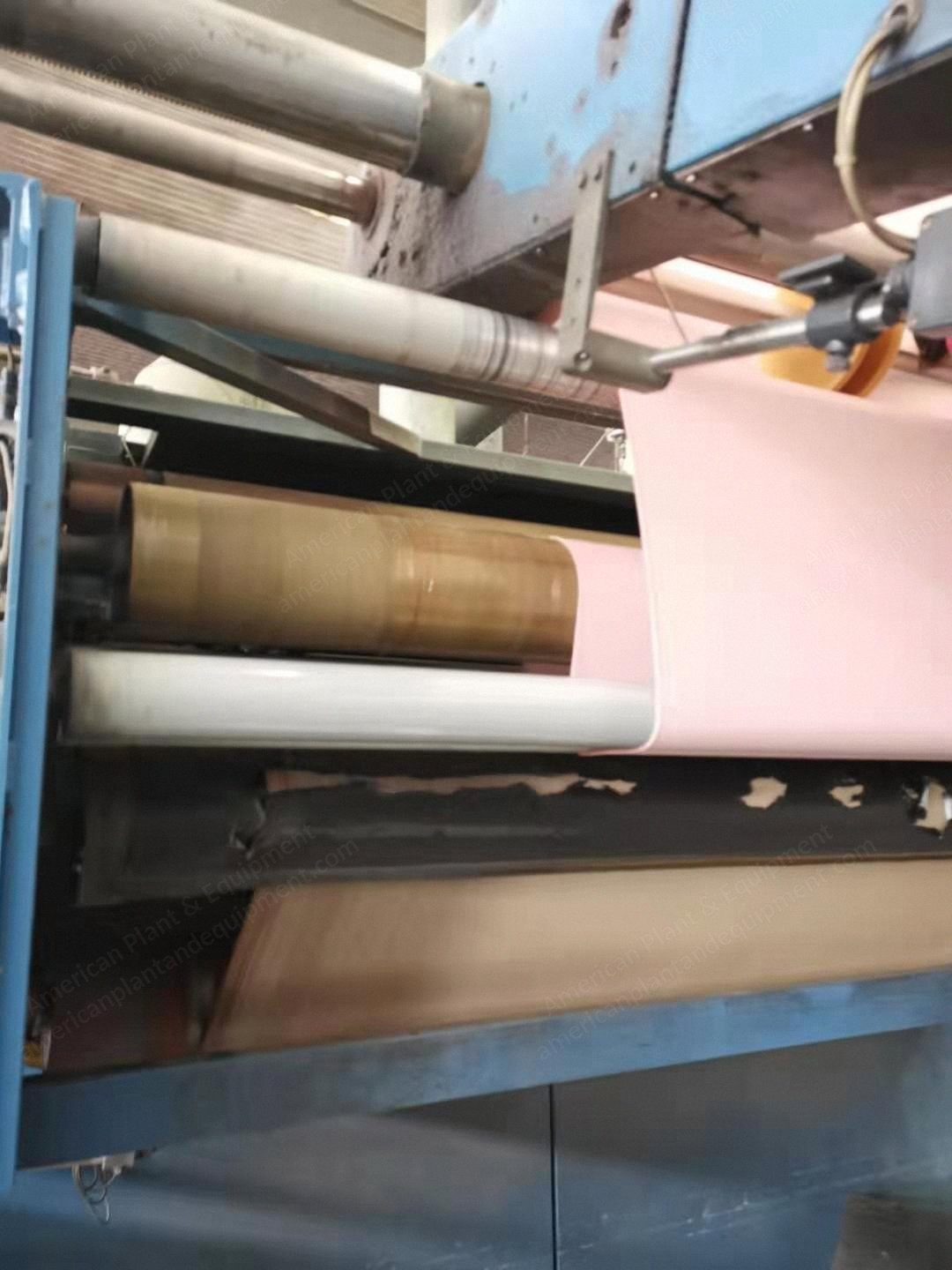 Santex Dryer and Shrink-Process Machine, 2600mm, 2004, 6 Chambers, Oil Heated