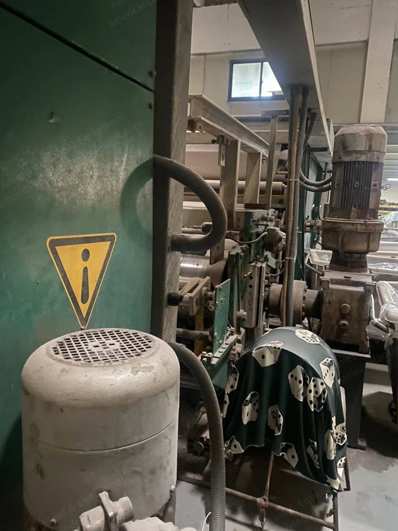 Monforts, Sanforizing Machine, 1997, Working Width 3000mm, Roller Width 3200mm, Steam Heated