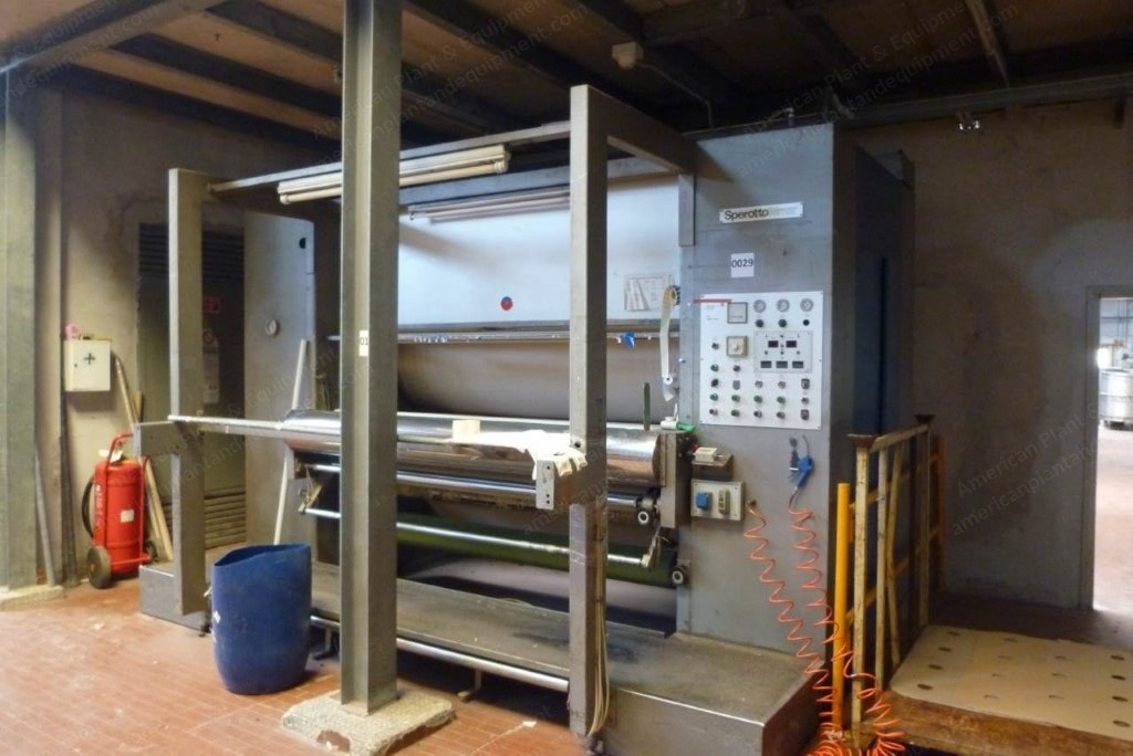Sperotto Rimar, Batch Decatizer, 1974, 2000mm Working Width, 250m Cloth Capacity