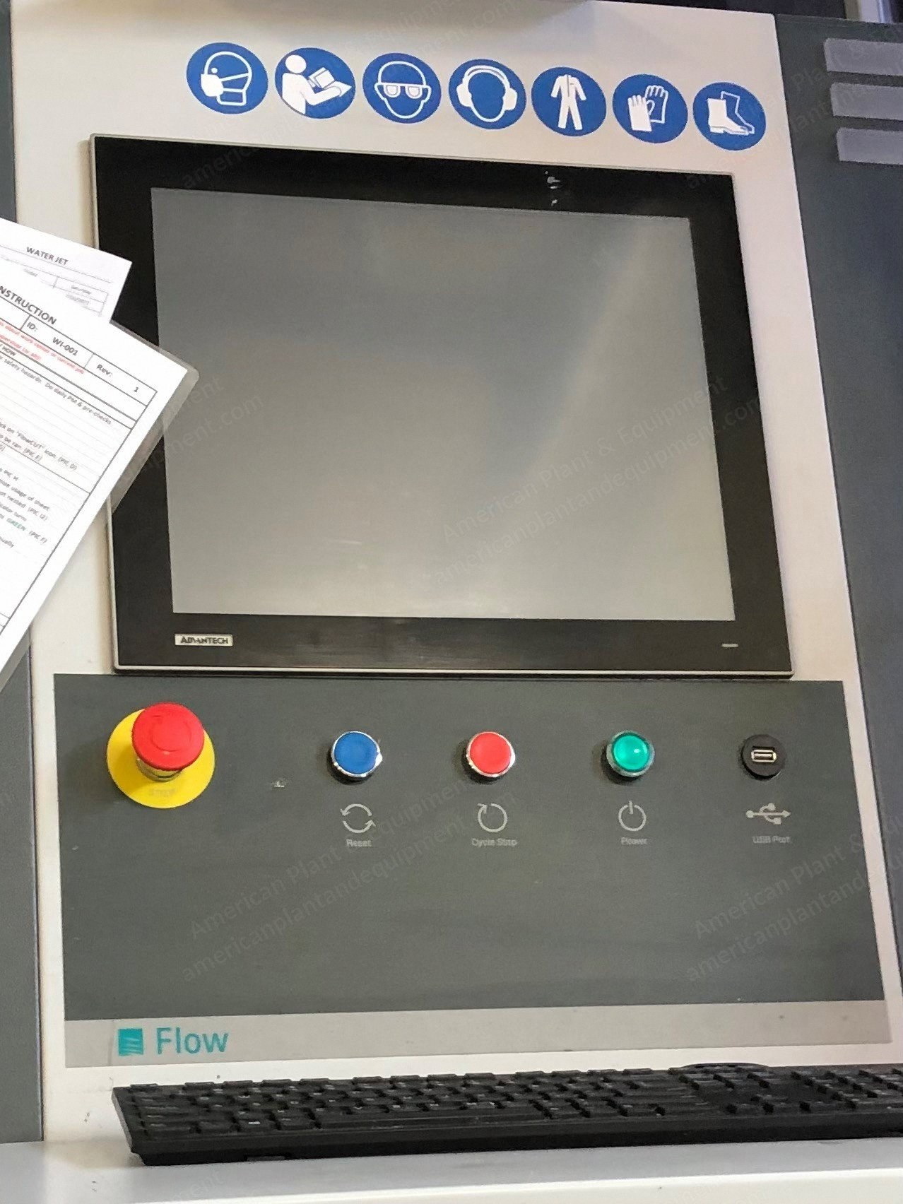 Flow, Mach 300, 2017, 60 x 120 in Table, 60 kpsi, 50 HP