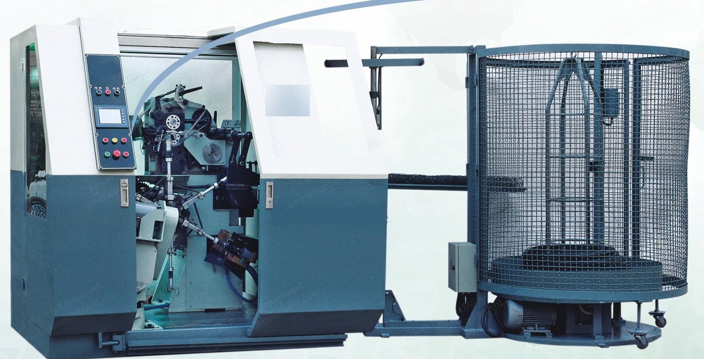 NovaStar, SB205, Bonnel Spring Coiling Machine, 80 Springs/Min, 1.8-2.4mm Wire Gauge, 2730kg