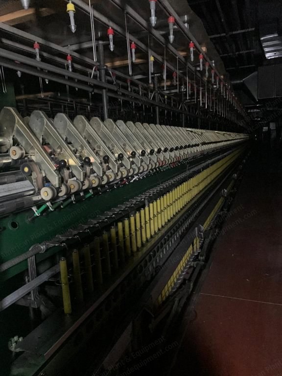 Zinser 421 Worsted Spinning Frames Linked to Murata 7/5 Autoconers, 1994, 964 Spindles, 36 Heads