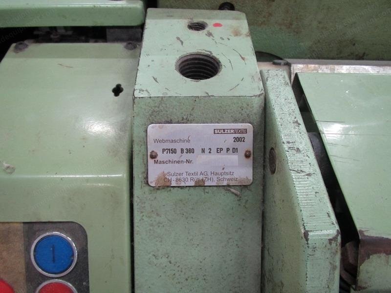 Sulzer, P7100 & P7150, 2000-2002, 3600mm, Cam Motion & Electronic Dobby